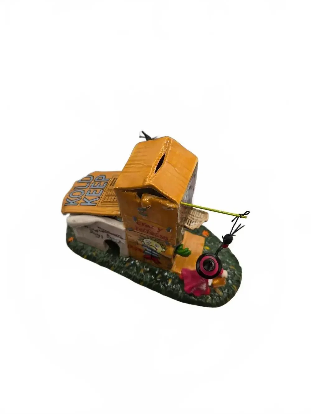 As Is Dept 56 - Come In If You Dare 799979 Snow Village Accessory Hallmark
